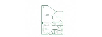 One Bedroom A4
