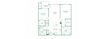 Two Bedroom B2.1