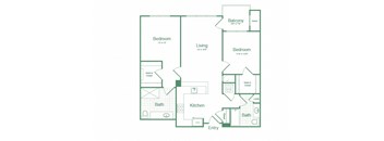Two Bedroom B2.2