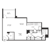Renovated Studio 1 Bath 628 SF 01ar