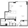 Renovated Studio 1 Bath 671 SF 01dr