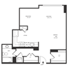 Renovated Studio 1 Bath 672 SF 01er