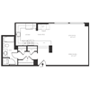 Renovated Studio 1 Bath 606 SF 01r
