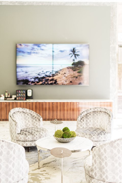 Spacious Lobby at Crystal Square, Arlington