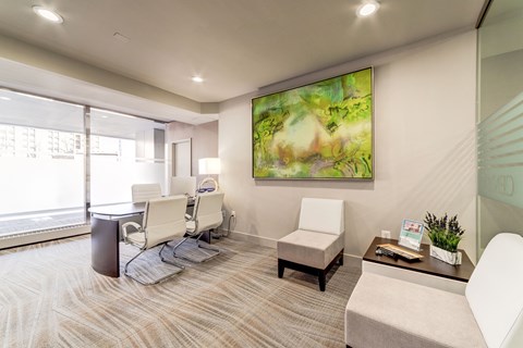 Contemporary Lobby Room at Crystal Square, Arlington, VA
