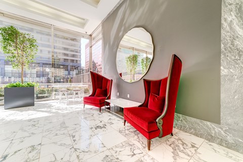 Spacious Reception Area at Crystal Square, Virginia