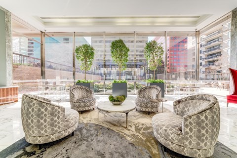 Stylish Lobby at Crystal Square, Virginia, 22202