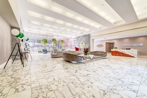 Welcoming Reception Area at Crystal Square, Arlington, VA, 22202