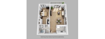 Modern 1 Bedroom Crystal City Arlington VA Apartment Rentals