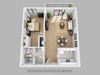 1 Bed, 1 Bath 708 SF 1B Modern 1 Bedroom Crystal City Arlington VA Apartment Rentals