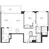 2 Bedroom 1 Bath 1223 SF 21r