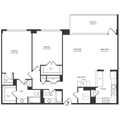 1600 S Eads St Studio-4 Beds Apartment for Rent - Photo Gallery 165