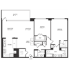 2 Bedroom 2 Bath 1323 SF 22gr