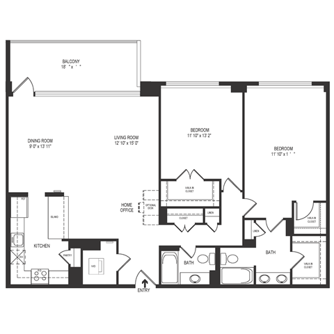 1600 S Eads St Studio-4 Beds Apartment for Rent - Photo Gallery 167