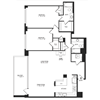 2 Bedroom 2 Bath 1396 SF 22ir