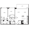 2 Bedroom 2 Bath 1246 SF 22r
