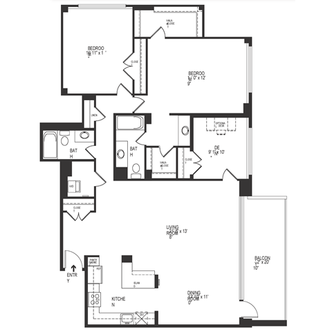 1600 S Eads St Studio-4 Beds Apartment for Rent - Photo Gallery 169