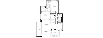 2 Bed + Den 2 BA 1457 sq ft 2d2br