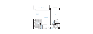 1 bedroom 1 bath in National Landing