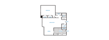 Spacious 1-bed, 1-bath in National Landing
