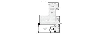 Spacious 1-bed, 1-bath in National Landing