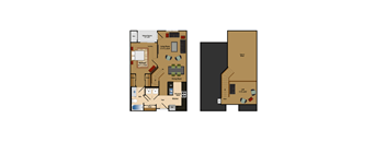1 Bed, Loft in Lorton, VA