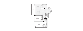 2-bedroom, 2-bath apartment in National Landing