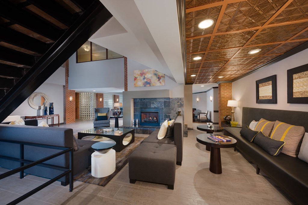 Resident Lounge at The Cosmopolitan at Lorton Station, Lorton, VA, 22079