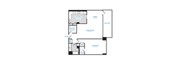 Spacious 1-bedroom, 1-bath in National Landing