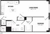 1 Bedroom, 1 Bath 732 SF A32 1 Bedroom Crystal City Arlington VA Apartment Rentals