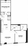 1 Bedroom+ Den, 1 Bath 848 SF B21 Modern 1 Bedroom Crystal City Arlington VA Apartment Rentals