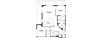 Spacious 2 Bedroom Crystal City Apartments Arlington VA