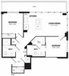 2 Bedroom, 2 Bath 858 SF C13 2 Bedroom Crystal City Apartments Arlington VA