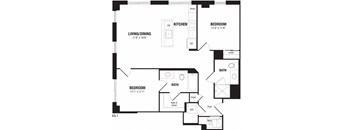 Modern 2 Bedroom Crystal City Apartments Arlington VA