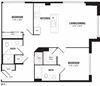 2 Bedroom, 2 Bath 1033 SF C42 2 Bedroom Crystal City Apartments Arlington VA
