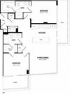 2 Bedroom, 2 Bath 1145 SF C9 Spacious 2 Bedroom Crystal City Apartments Arlington VA