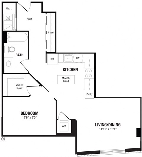 Modern Spacious Studio Apartments in Crystal City Arlington VA
