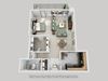 Studio, 1 Bath 740 SF 01B Best Studio Apartments in Crystal City Arlington VA