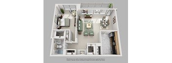 Modern 1 Bedroom Crystal City Arlington VA Apartment Rentals