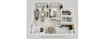 Spacious 1 Bedroom Crystal City Arlington VA Apartment Rentals