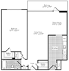 1 Bed, 1 Bath 1051 SF 11C Modern 1 Bedroom Crystal City Arlington VA Apartment Rentals