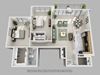 2 Bed, 1 Bath 1224 21 Modern 2 Bedroom Crystal City Arlington VA Apartment Rentals