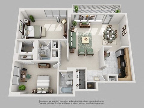 Best 2 Bedroom Crystal City Arlington VA Apartment Rentals