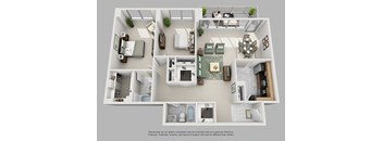 Spacious 2 Bedroom Crystal City Arlington VA Apartment Rentals