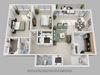 2 Bed, 2 Bath 1442 SF 22C Spacious 2 Bedroom Crystal City Arlington VA Apartment Rentals