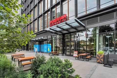 the building in which the hotel is located