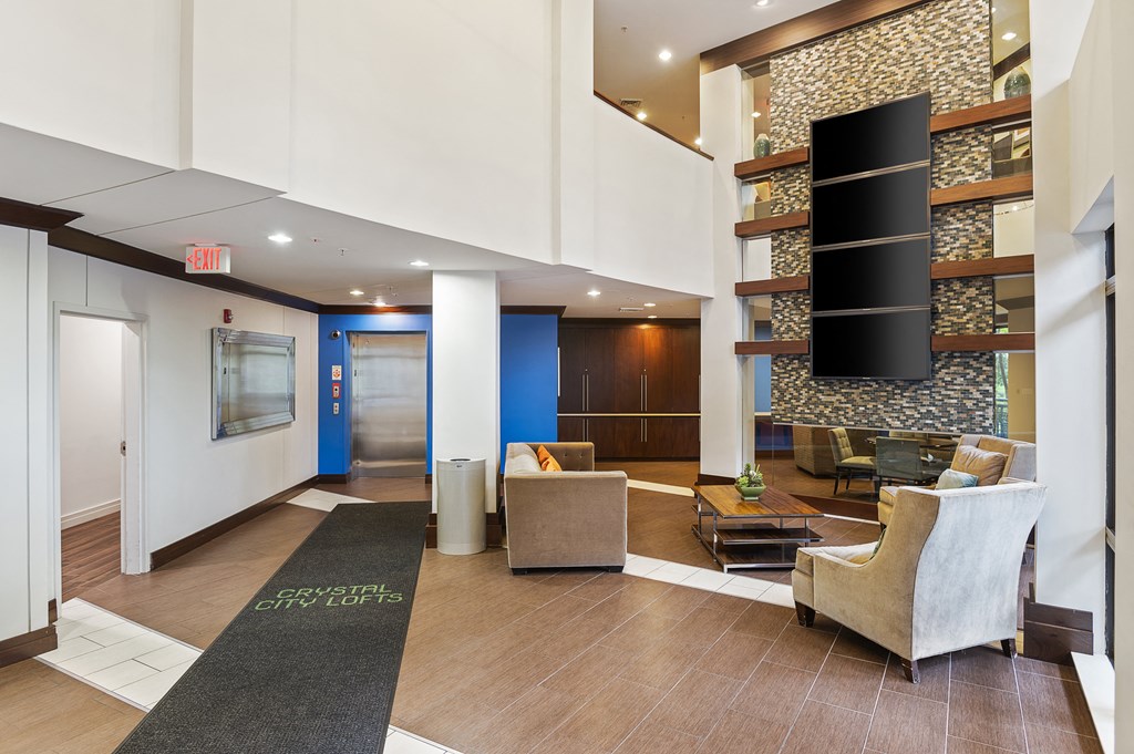 Renovated apartment rentals in Crystal City Arlington VA