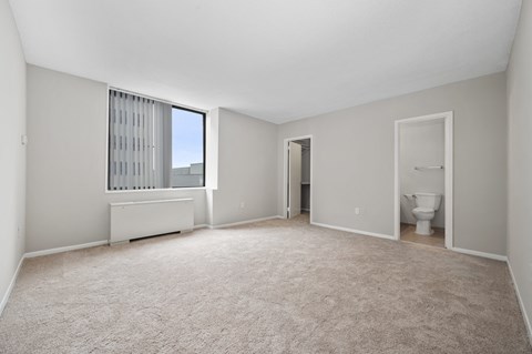 Bedroom With Carpet at Crystal Square, Arlington, 22202