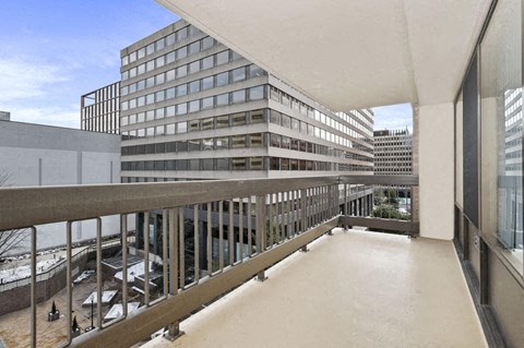 Large Balcony at Crystal Square, Arlington, VA, 22202