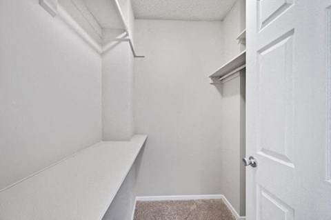 Generous Walk-In Closets With Shelving at Crystal Square, Arlington, 22202